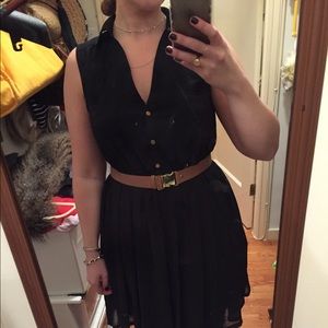 H&M Black shirt dress